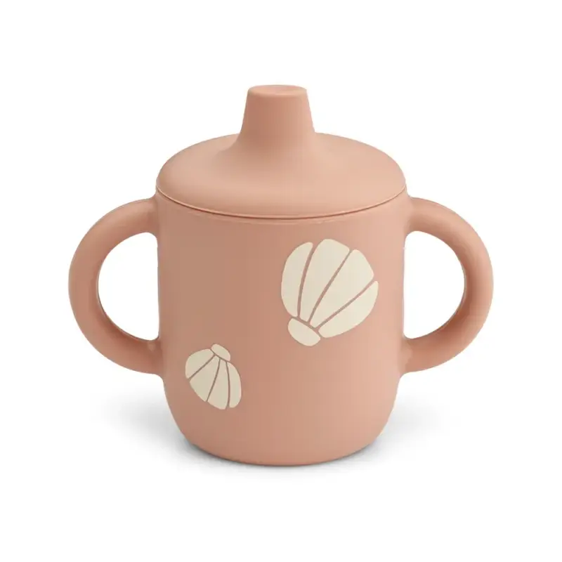 Liewood Trinklerntasse - Neil Sippy, 150 ml, Silikon, Farbe: Shell / Pale tuscany Sonderangebot