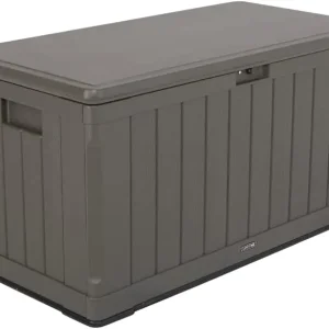 Lifetime Kissenbox Premium 440 L 127,9×64×67,2 cm Braun – wetterfestes HDPE, bis 300 kg belastbar Highlight