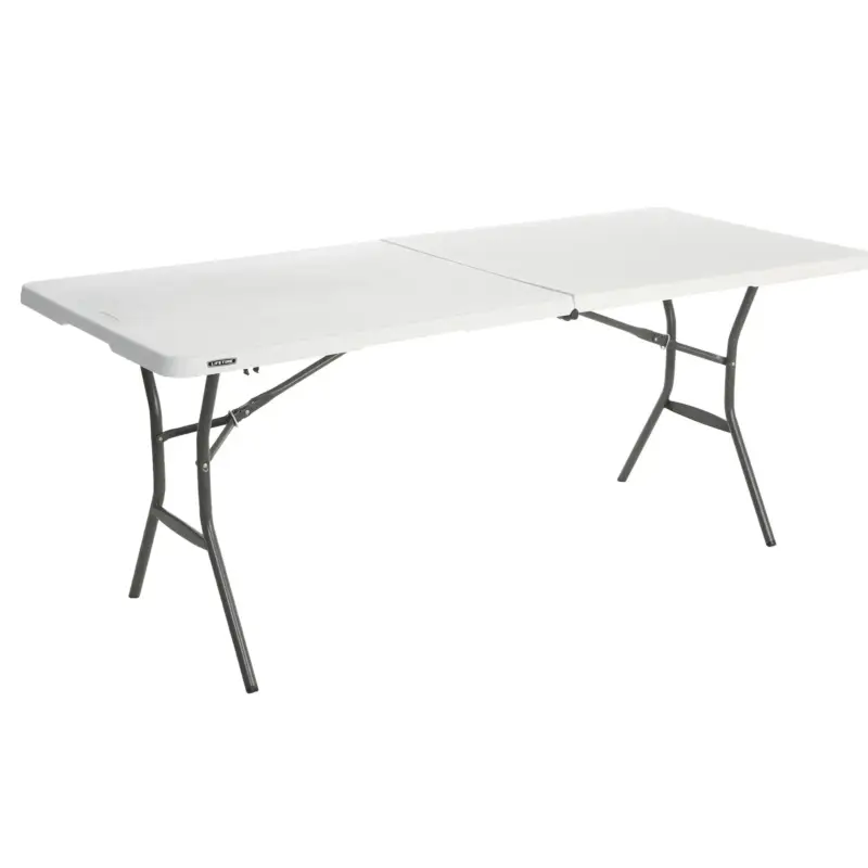Abverkauf Lifetime Tisch mit Klappfunktion 183,8×76,2×73,7 cm Weiß – klappbar mit Tragegriff