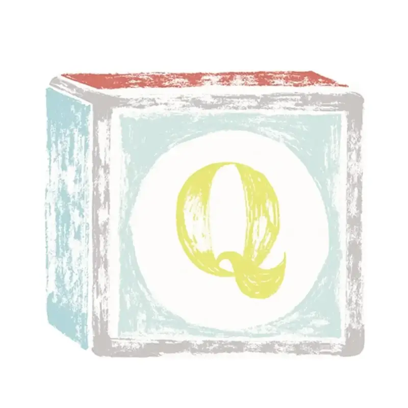 Finale Aktion Lilipinso Sticker Buchstabe auf Spielwürfel Q