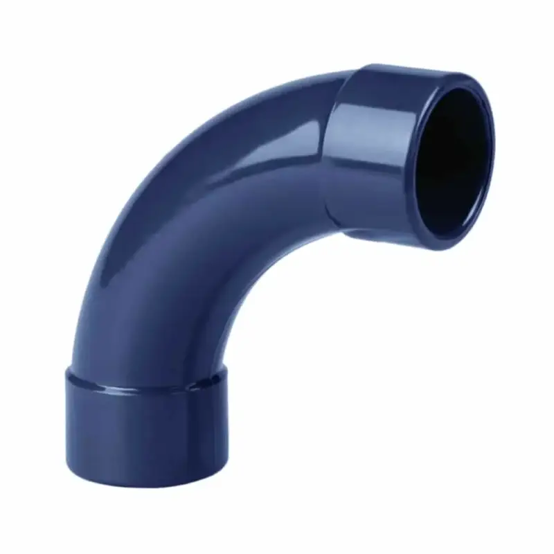 PVC Rohrbogen 40mm, PVC-U 90 Grad Bogen, PN16 Klebefitting Geprüft