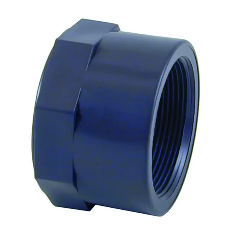 Neue Ware PVC U Kappe, 1 1/4 Zoll Innengewinde, PN10
