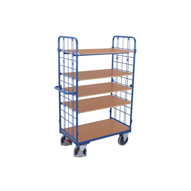 Paketwagen hoch, 5 Böden, 500 kg Traglast, Gitterwagen Angebot