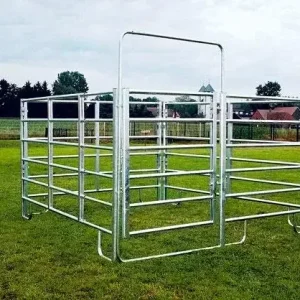 Panel-6 Box-Set: 3 Panele + 1 Panel mit Tor, Breite 3,60 m Garantierte Lieferung