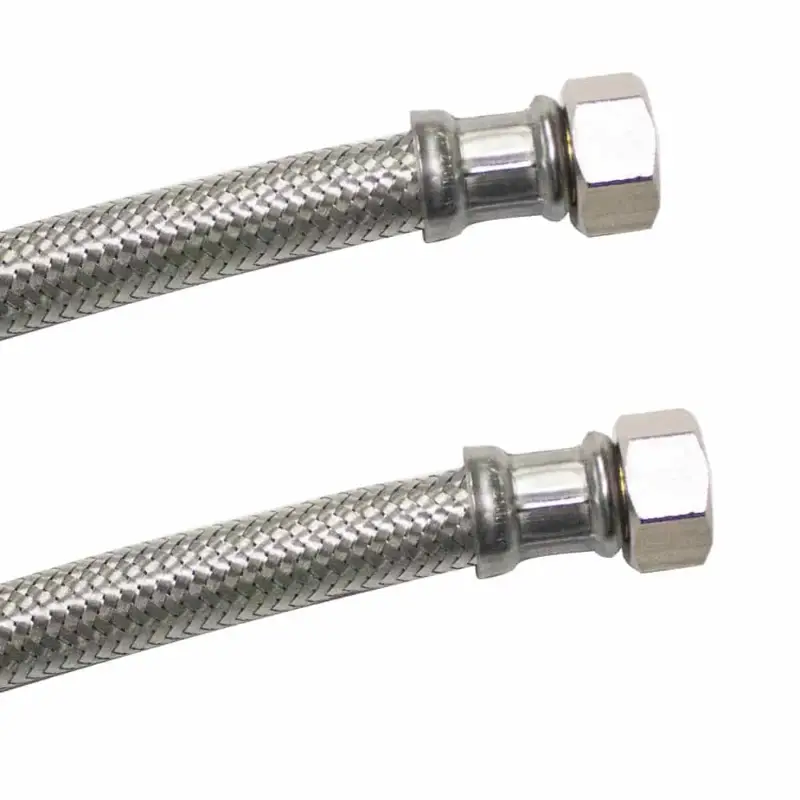 Bestseller Panzerschlauch 3/4 Zoll, Flexschlauch, Edelstahl, 800mm, DN13, DVGW-Zertifiziert