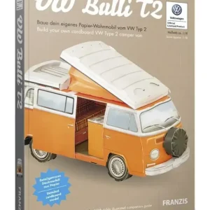Preisreduziert Papier-Wohnmobil "VW Bulli T2"