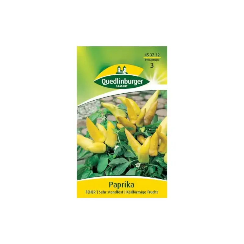 Paprika, Feher Geprüft