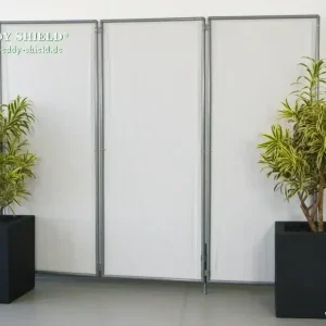 Knallerangebot Paravent Sicht- und Windschutz 210x170 cm hell silbergrau