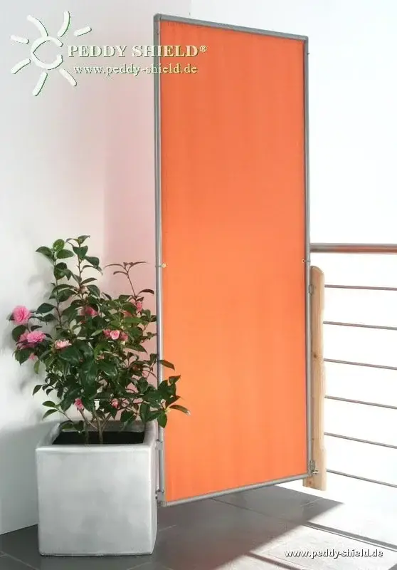 Paravent Sicht- und Windschutz 210x170 cm terracotta Mega-Angebot