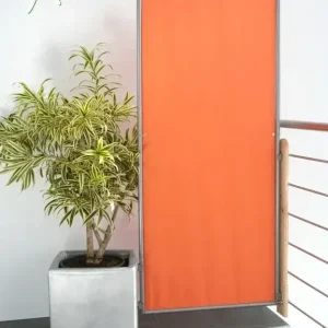Paravent Sicht- und Windschutz 70x170 cm terracotta Saisonangebot