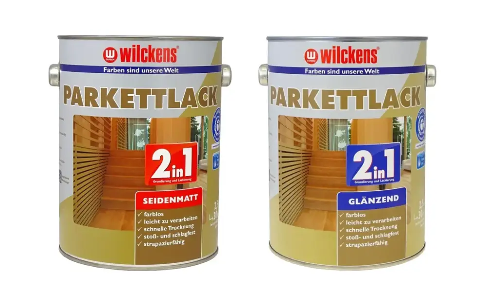 Parkettlack 2in1 glänzend farblos, 2500 ml Bestseller