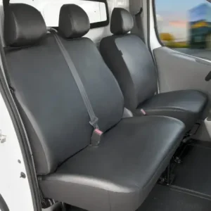 Passform Sitzbezüge - Kunstleder für Opel Vivaro, Renault Trafic und Nissan Primastar ab BJ 06/2001 bis 07/2014 Angebot