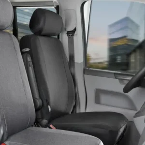 Passform Sitzbezüge VW T5 für Doppelbank vorne aus Stoff ab BJ 04/2003 bis 08/2009 Online Kaufen