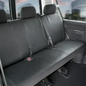 Angebot Passform Sitzbezüge VW T6 für 3er Bank hinten aus Kunstleder ab Baujahr 07/2015 bis heute