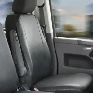 Top-Preis Passform Sitzbezüge VW T6 für Einzelsitz vorne aus Kunstleder ab Baujahr 07/2015 bis heute