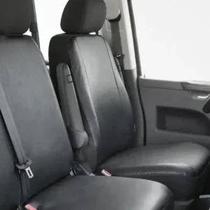Passform Sitzbezüge für VW T4 für Einzelsitz vorne aus Kunstleder ab Baujahr 10/1998 bis 03/2003 Schnäppchen