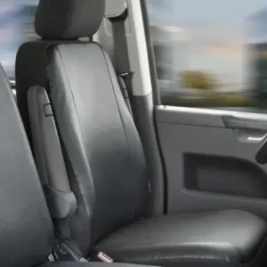 Passform Sitzbezüge für VW T5 für Einzelsitz vorne aus Kunstleder ab BJ 09/2009 bis heute Highlight