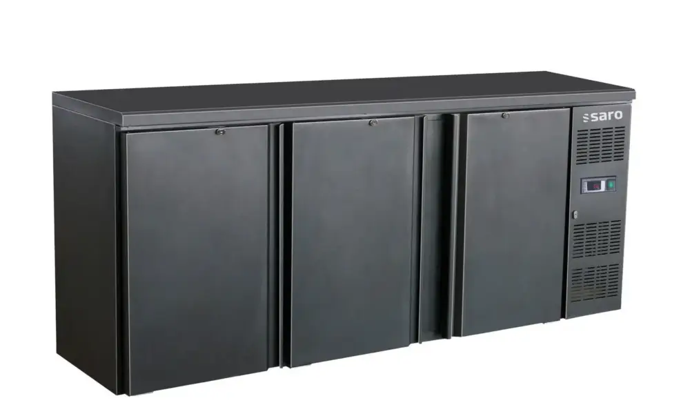 Must-Have Saro Barkühlschrank, Barkühler mit 3 Türen, Modell BC 3100