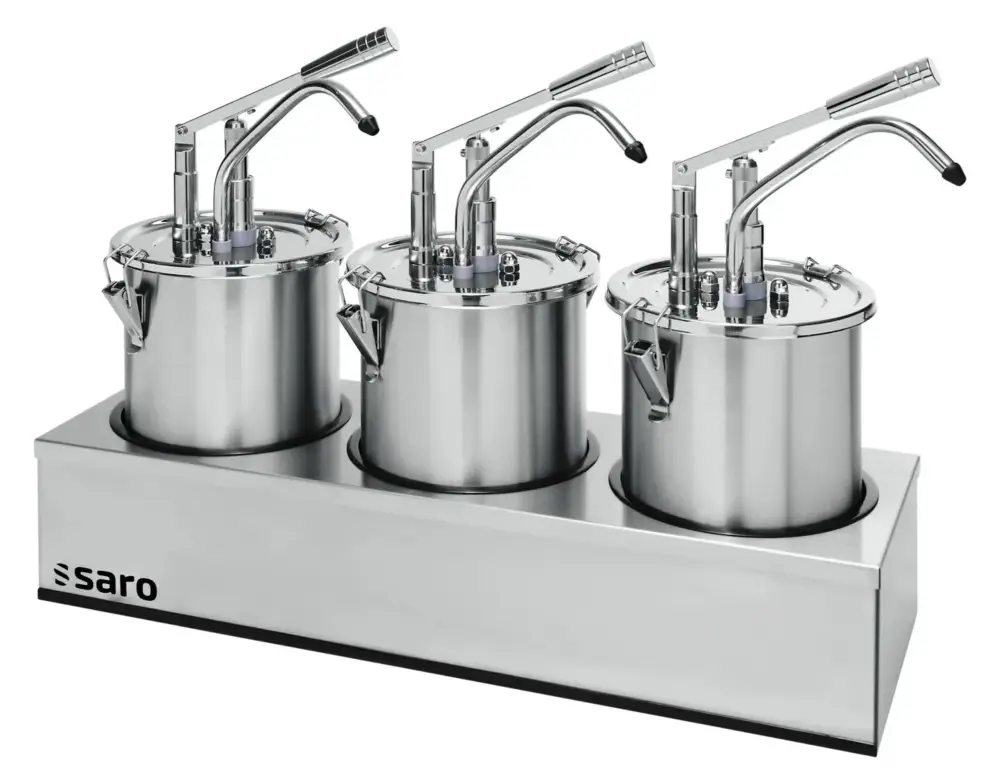 Saro Saucenspender PD 003 3 x 5L, Präzise Dosierung für die professionelle Barküche Bestseller