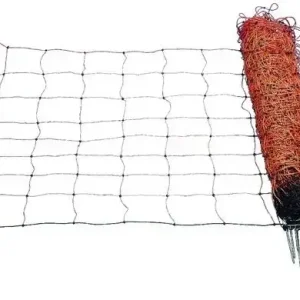 Direkt Vom Hersteller Schafhütenetz "Ovi-Net", 108 cm hoch, 10 waagerechte Litzen, Metall-Doppelspitze