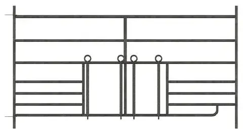 Wochenendangebot Schafpanel 1,83 Meter mit 2 Lämmerschlüpfe