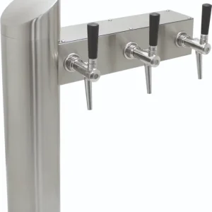 Begrenztes Angebot Schanksäule, Bierzapfsäule - Modell RJ6, CNS Matt