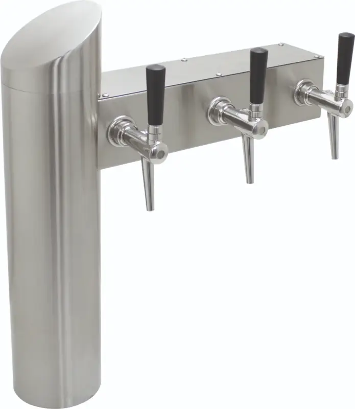 Begrenztes Angebot Schanksäule, Bierzapfsäule - Modell RJ6, CNS Matt