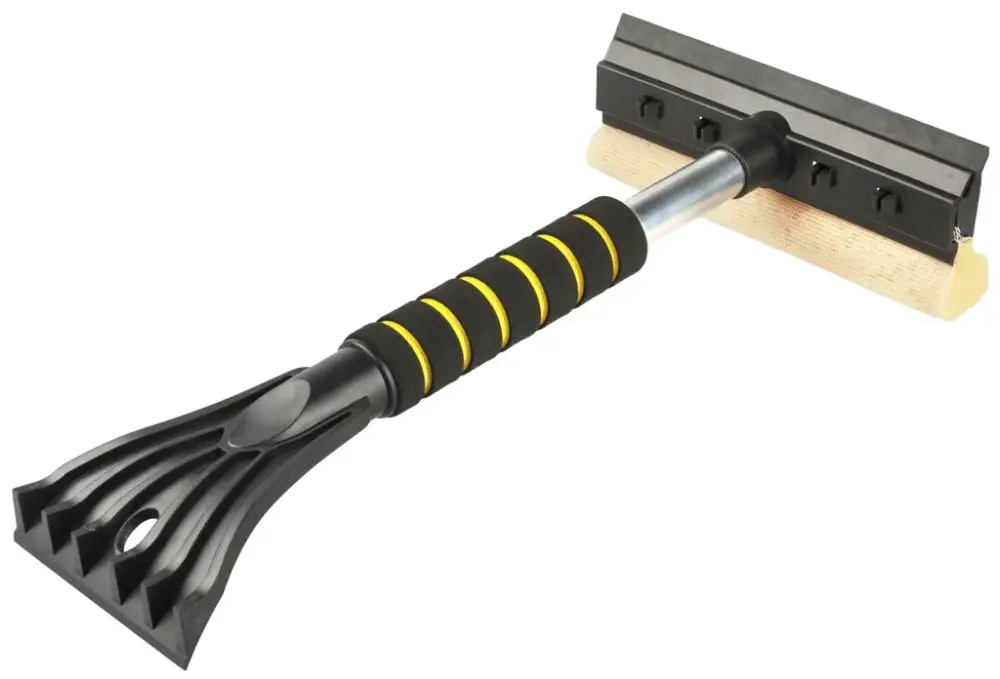 Scheibenreiniger und Eiskratzer 2in1 - 40x20 cm schwarz Direkt Vom Hersteller