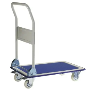 Schiebegriffwagen mit Stahlplattform Ladefläche 740 x 480 mm Neue Ware