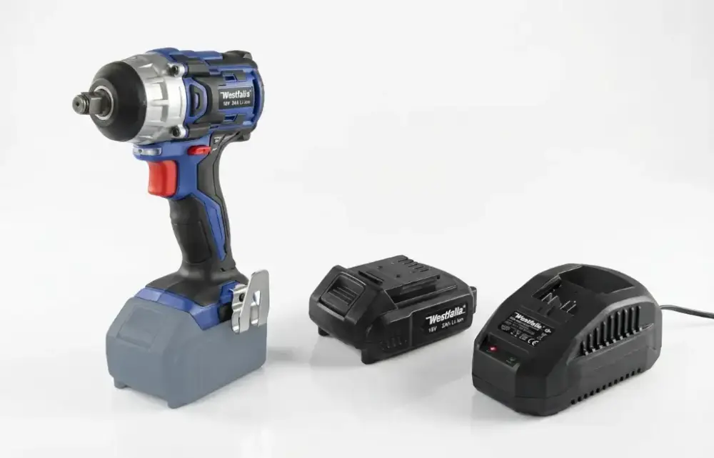 Schlagschrauber 18 V Li-ion ASS18BL-4K + Akku 18 V Li-Ion 2,0 Ah und Ladegerät Schneller Versand