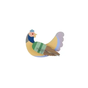 Sichere Zahlung Studio ROOF Ornament, Bastel-Set, 3D Wandobjekt - Huhn