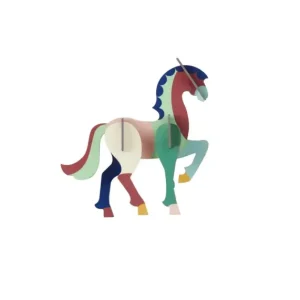 Studio ROOF Ornament, Bastel-Set, 3D Wandobjekt - Pferd Begrenztes Angebot