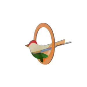 Abverkauf Studio ROOF Ornament, Bastel-Set, 3D Wandobjekt - Robin