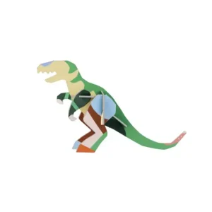 Studio ROOF Ornament, Bastel-Set, 3D Wandobjekt - T-rex Solange Der Vorrat Reicht