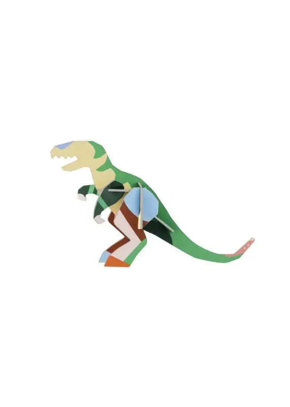 Studio ROOF Ornament, Bastel-Set, 3D Wandobjekt - T-rex Solange Der Vorrat Reicht