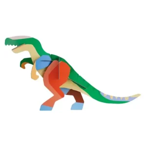 Studio ROOF Wanddeko, Bastel-Set, 3D Wandobjekt - Deluxe T-Rex Expressversand