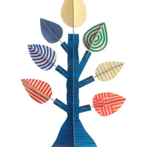 Markenware Studio ROOF Wanddeko, Bastel-Set, 3D Wandobjekt - Tree of Life by Jantien