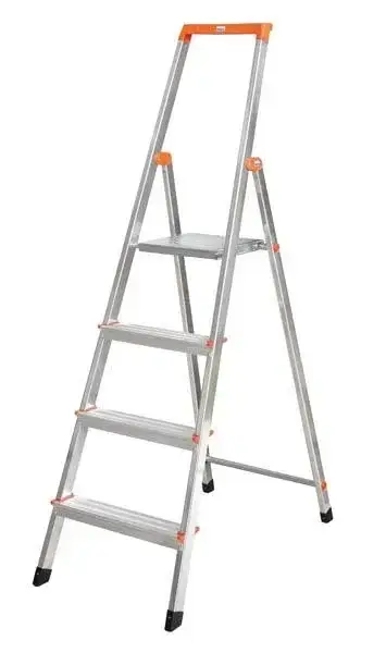 Nur Heute Stufen-Stehleiter mit 2 Stufen plus Plattform