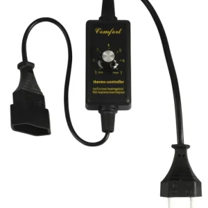 Sichere Zahlung Stufenloser Temperaturregler 20-100%, mit Stecker und Gegensteckverbindung