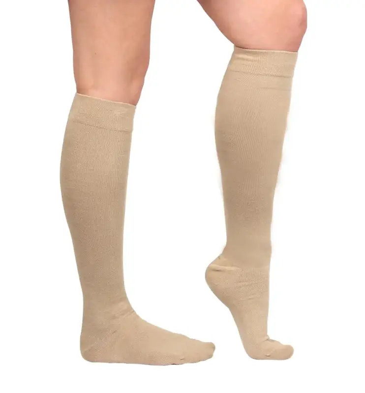 Stützkniestrümpfe Energy LYCRA, beige, Größe 35 - 38, 1 Paar Sonderangebot