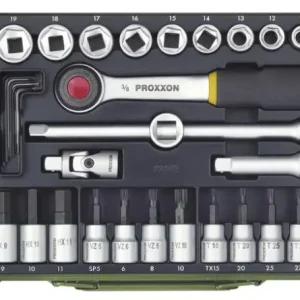 Markenware Super-Kompaktsatz, 3/8" (65-teilig)