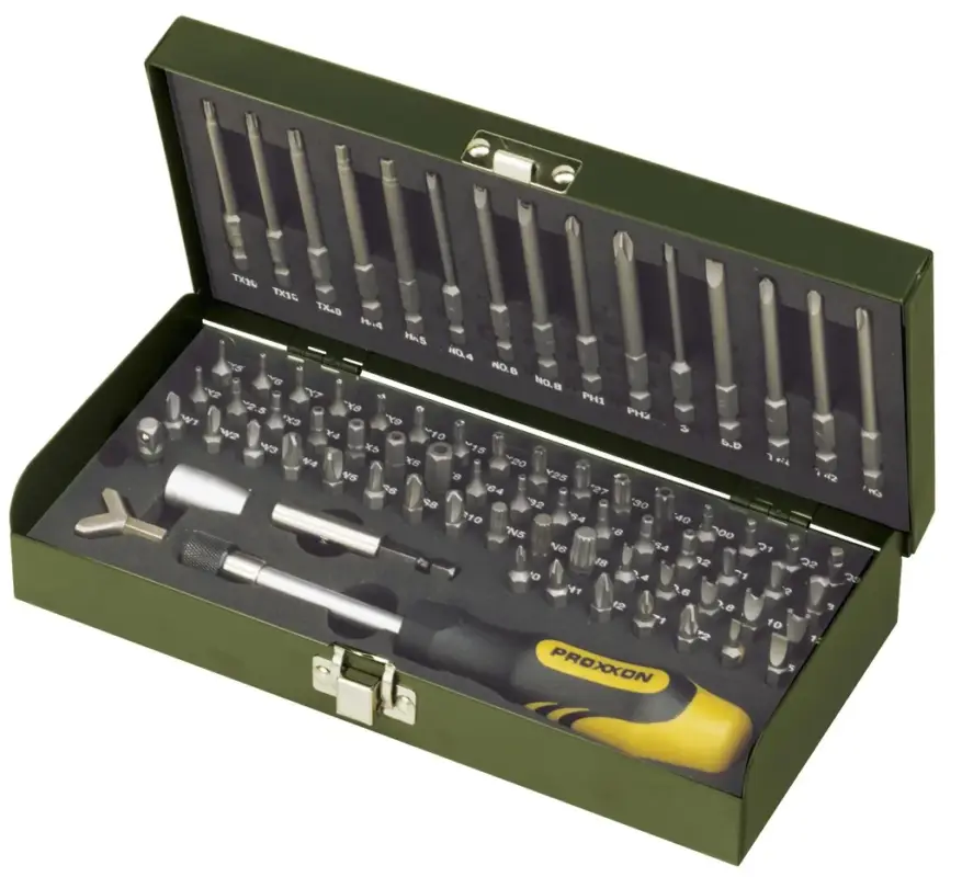 Geprüft Super-Sicherheits- und Spezialbitsatz, 1/4" (75-teilig)