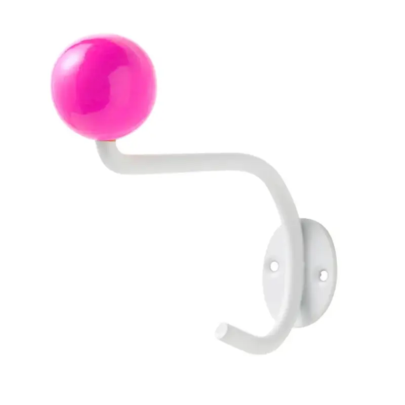 Superliving Kleiderhaken weiss Neon pink Neu