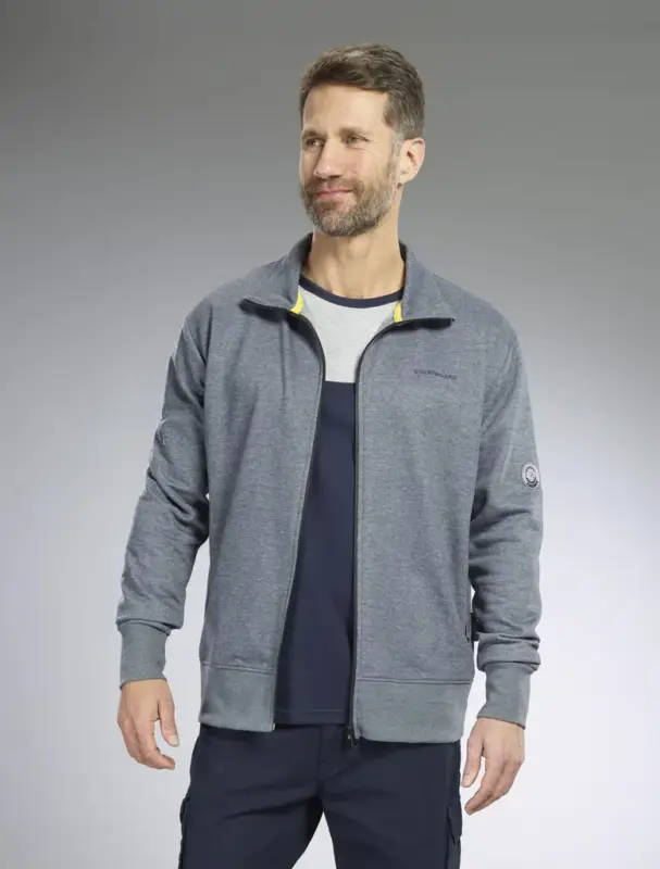 Billig Sweatjacke, Farbe marine, Gr.2XL