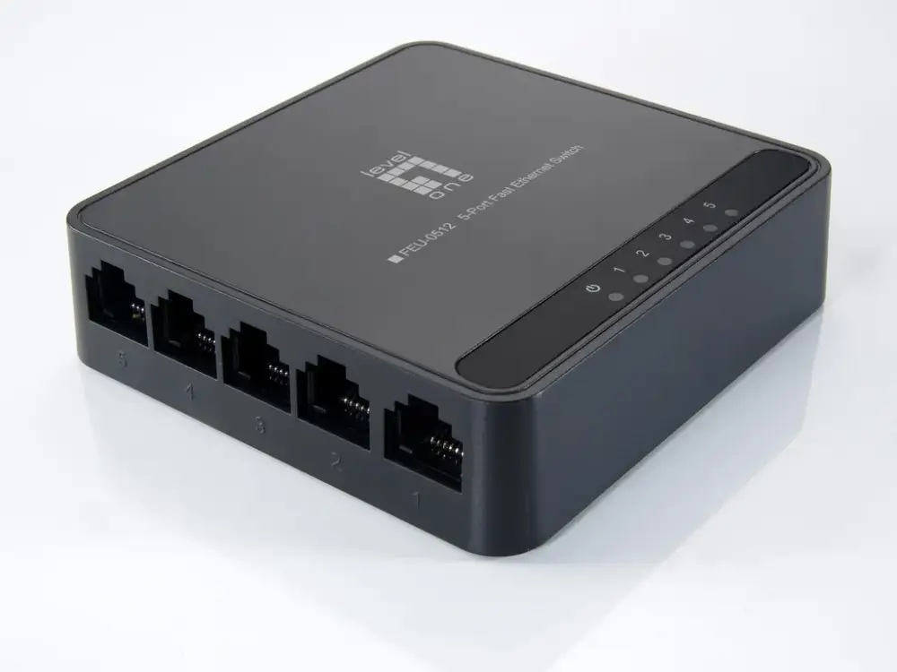 Echt Switch 5x FE FEU-0512 Kunststoff