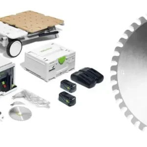 Schnäppchen Systainer Akku-Tischkreissäge komplett Set, inklusive Sägeblatt