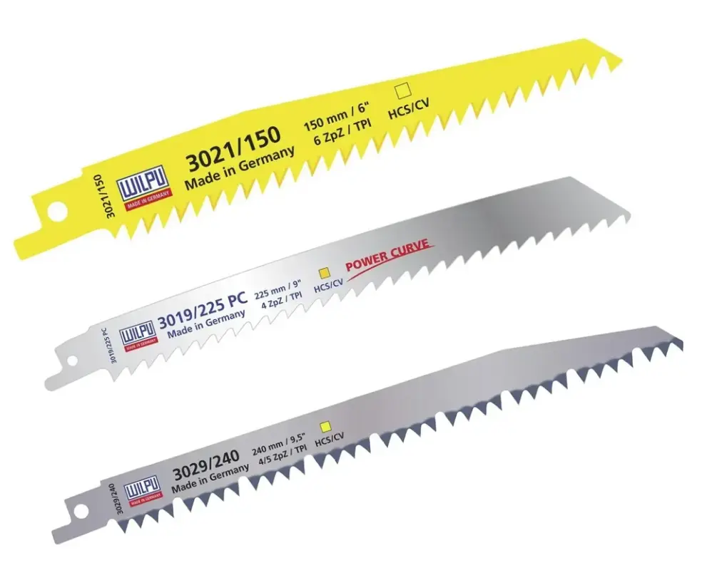Säbelsägenblatt Set 3-teilig für Holz Heißes Angebot