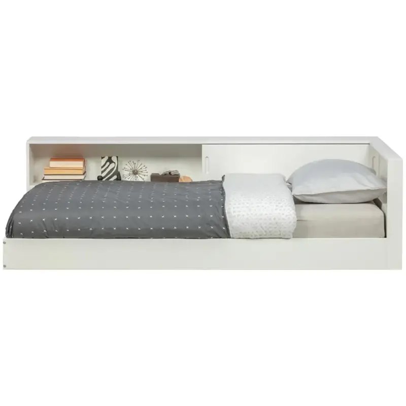 Woood Kinderbett mit Ablage weiss Knallerangebot