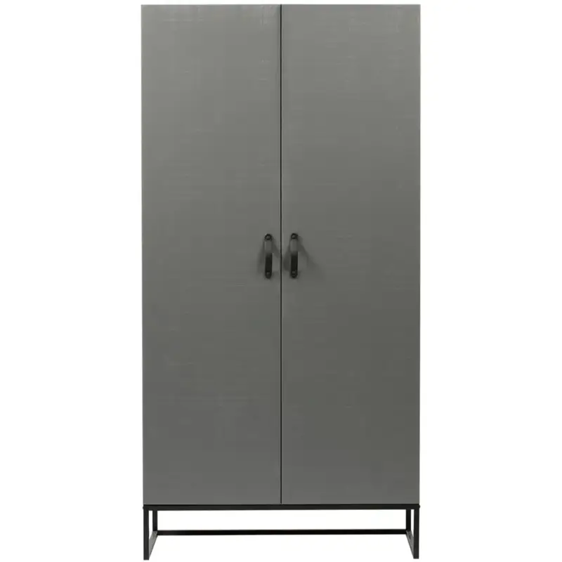 Zertifiziert Woood Kleiderschrank Morris lehmgrau