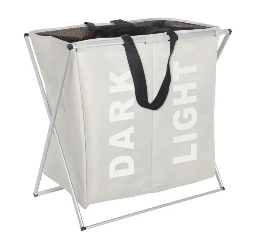 Jetzt Kaufen Wäschesammler Duo Beige Wäschekorb 120 l
